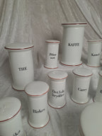 Bing & Groendahl Spice Jars / Bing & Grøndahl Krydderikrukker