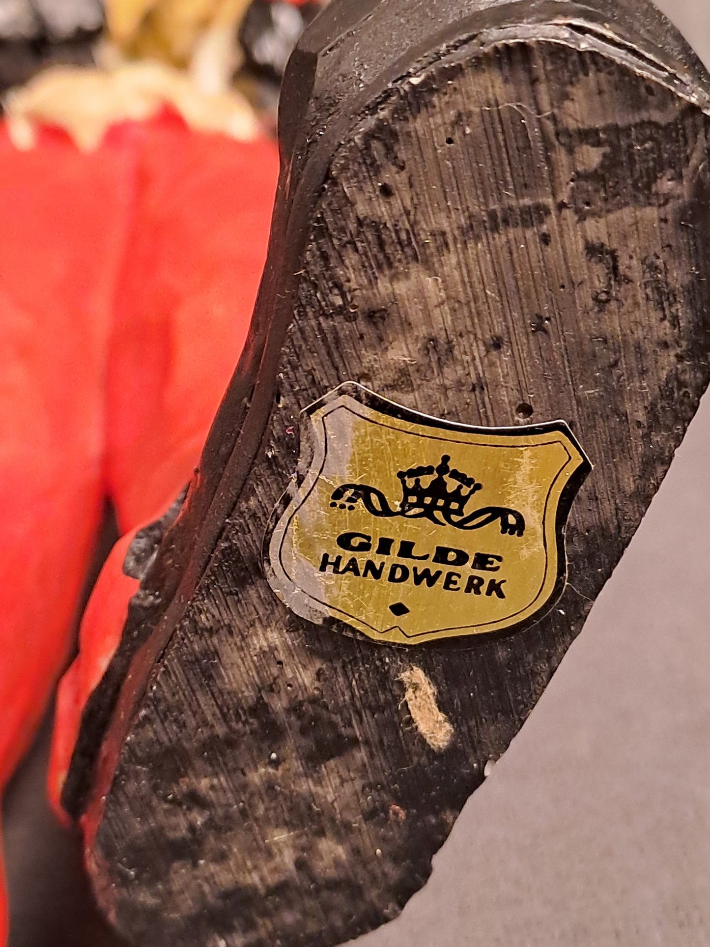 Large Vintage Clown with Saxophone / Stor Vintage Klovn med Saxofon