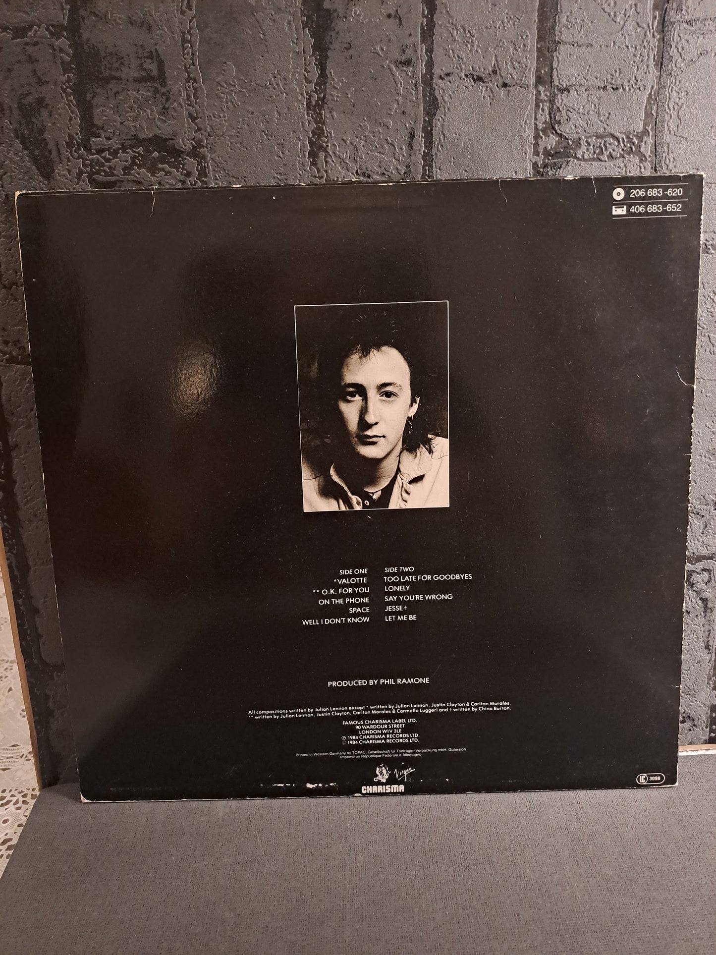 Julian Lennon Valotte 1984