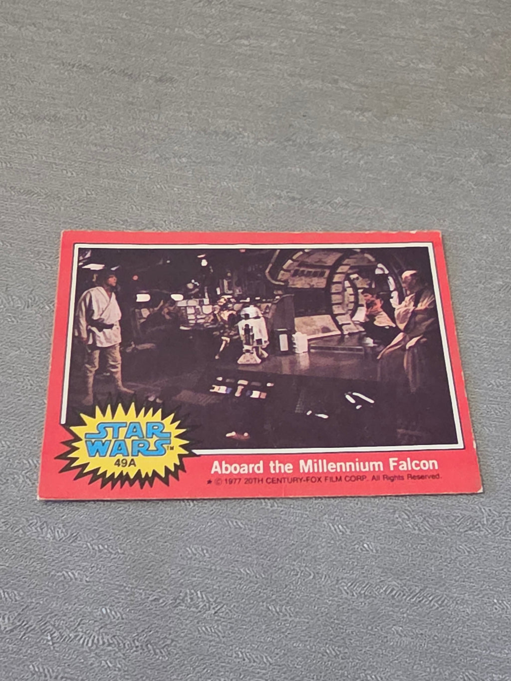 Star Wars Samlebilder / Collecting Cards Aboard The Millenium Falcon