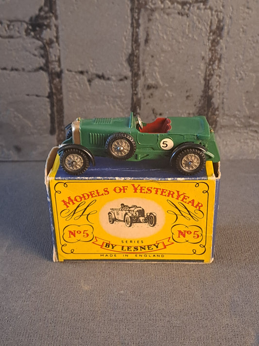 Lesney Models of Yesteryear Bentley 1929