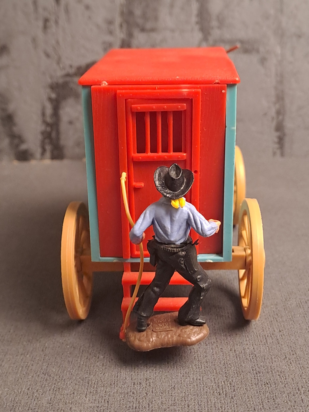 Timpo Toys Clay County Jail Wagon