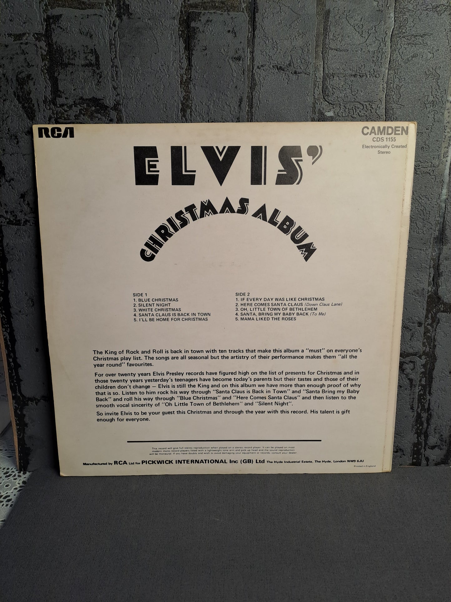 Elvis Presley Christmas Album 1970