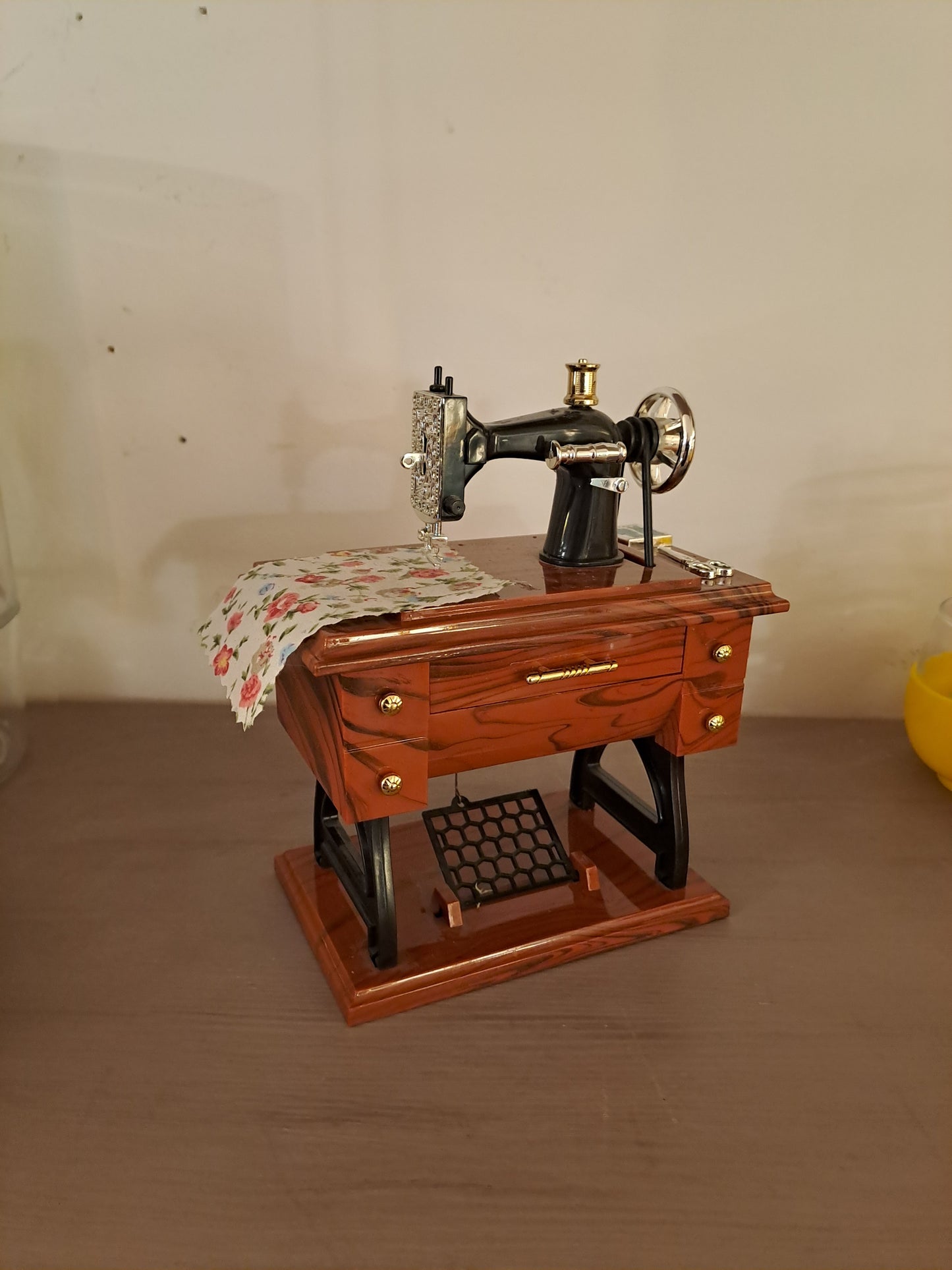 Music Box Sewing Table