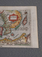 Antique Map of Denmark and Sweden 1655