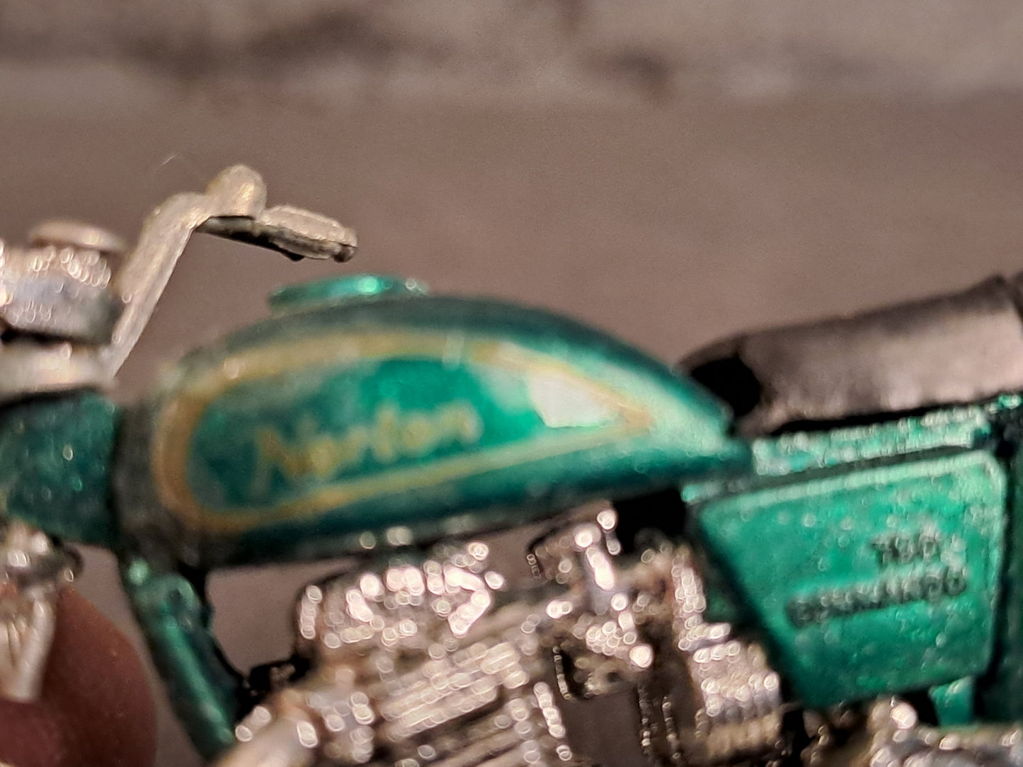 Die Cast Motorcycle Norton 1981