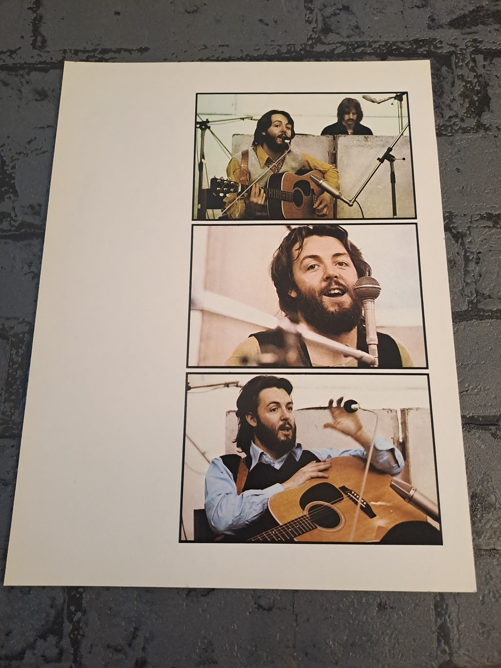 The Beatles Vintage Poster Double Sided