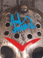 Friday the 13th Silver Ice Hockey Mask with Autograph