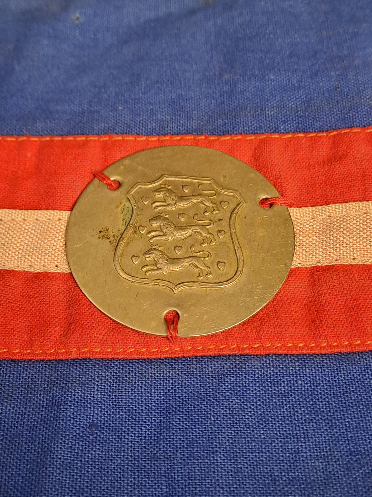 WW2 Danish Resistance Armband / WW2 Frihedskæmper Armbind