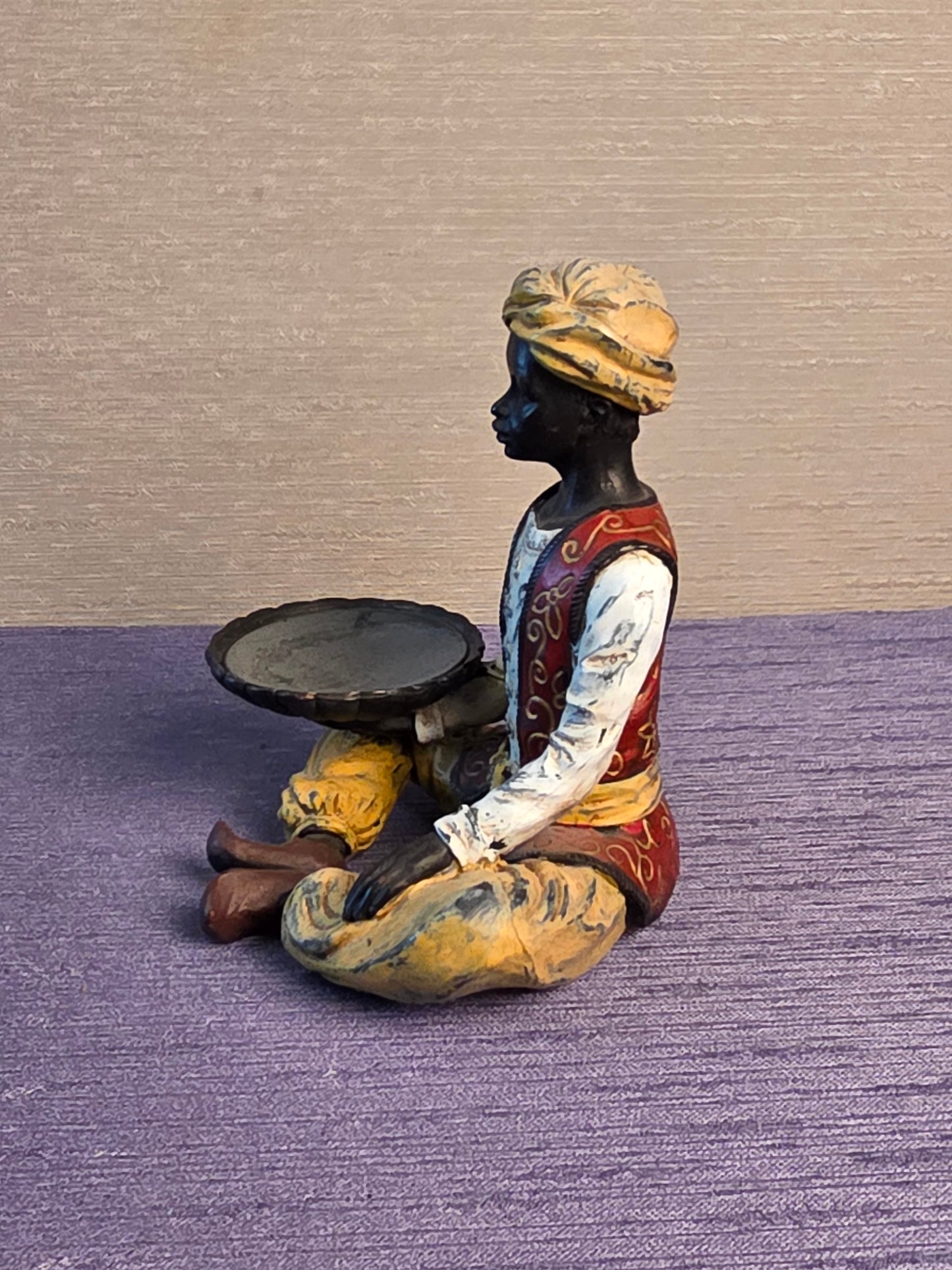 Vintage Nubisk Figur