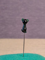 Stick Pin Mouse with Green Ears