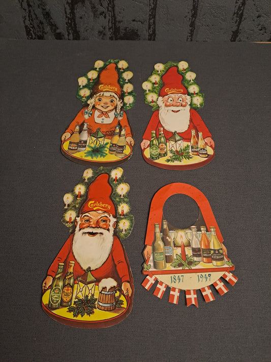 Carlsberg Vintage Christmas Decoration 1950's