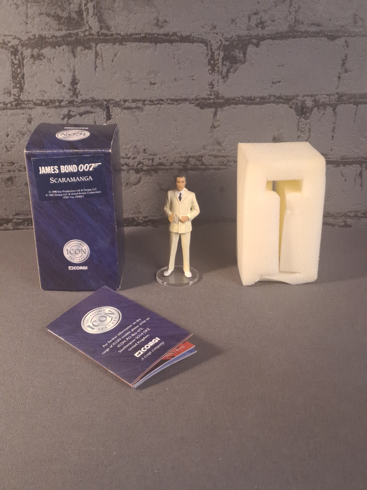 James Bond 007 Scaramanga Corgi Icon 1998 Collectible Figure