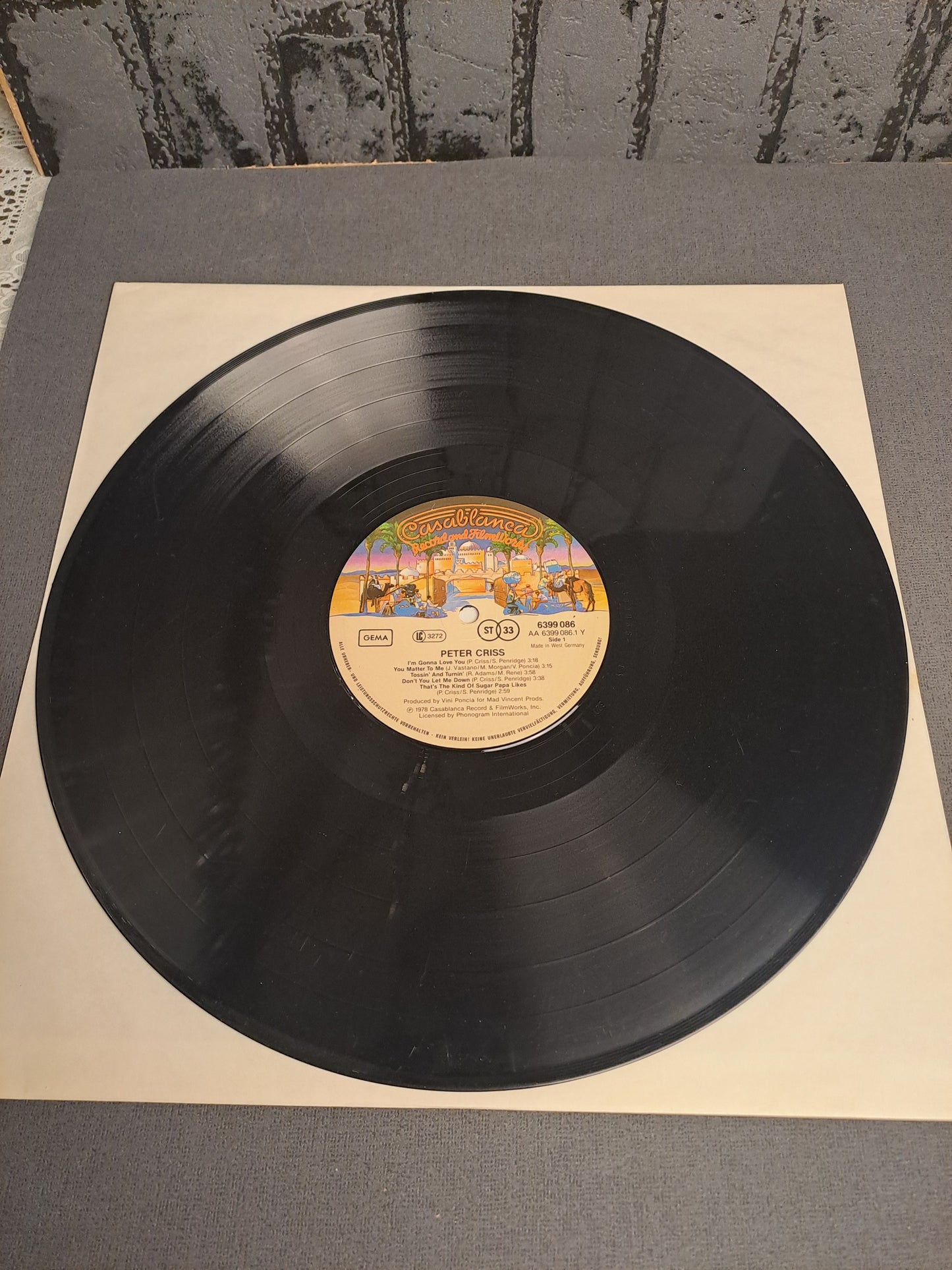 Kiss Peter Chriss Solo 1978