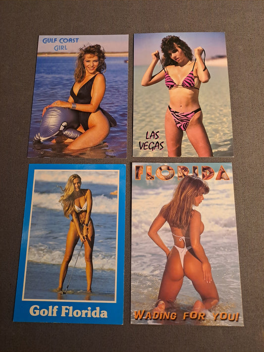 US Vintage Erotic Postcards / Amerikanske Vintage Erotiske Postkort