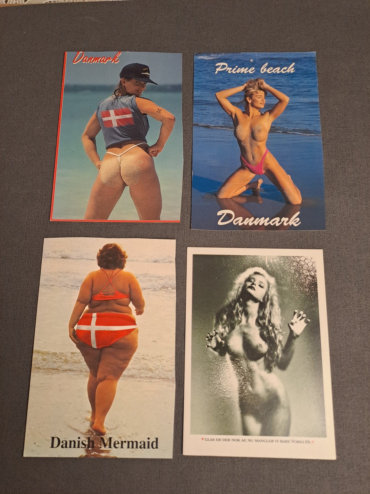 Danish Vintage Erotic Postcards / Danske Vintage Erotiske Postkort