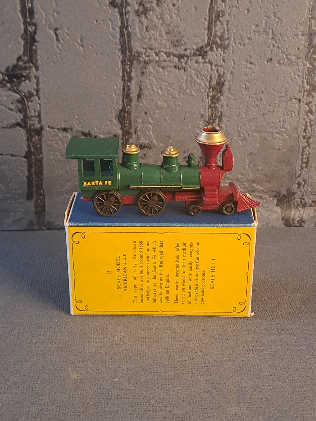 Lesney Models of Yesteryear American 4-4-0