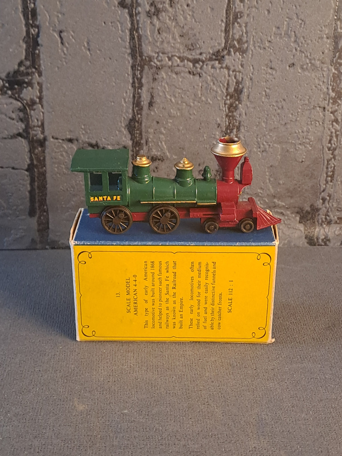 Lesney Models of Yesteryear American 4-4-0