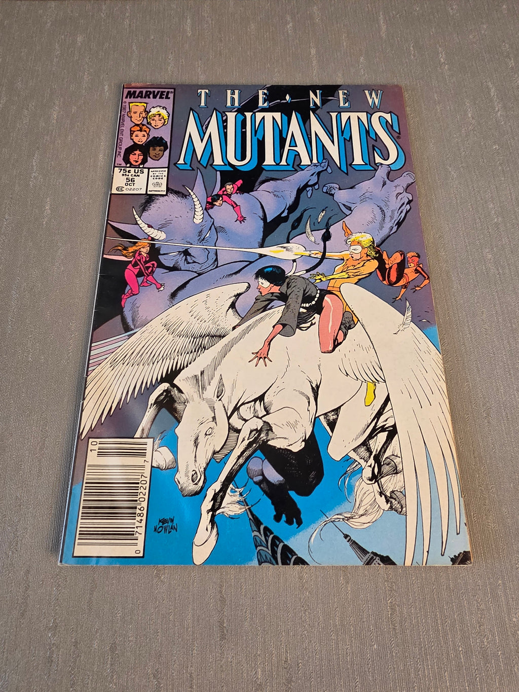 Marvel The New Mutants #56 Oct 1987