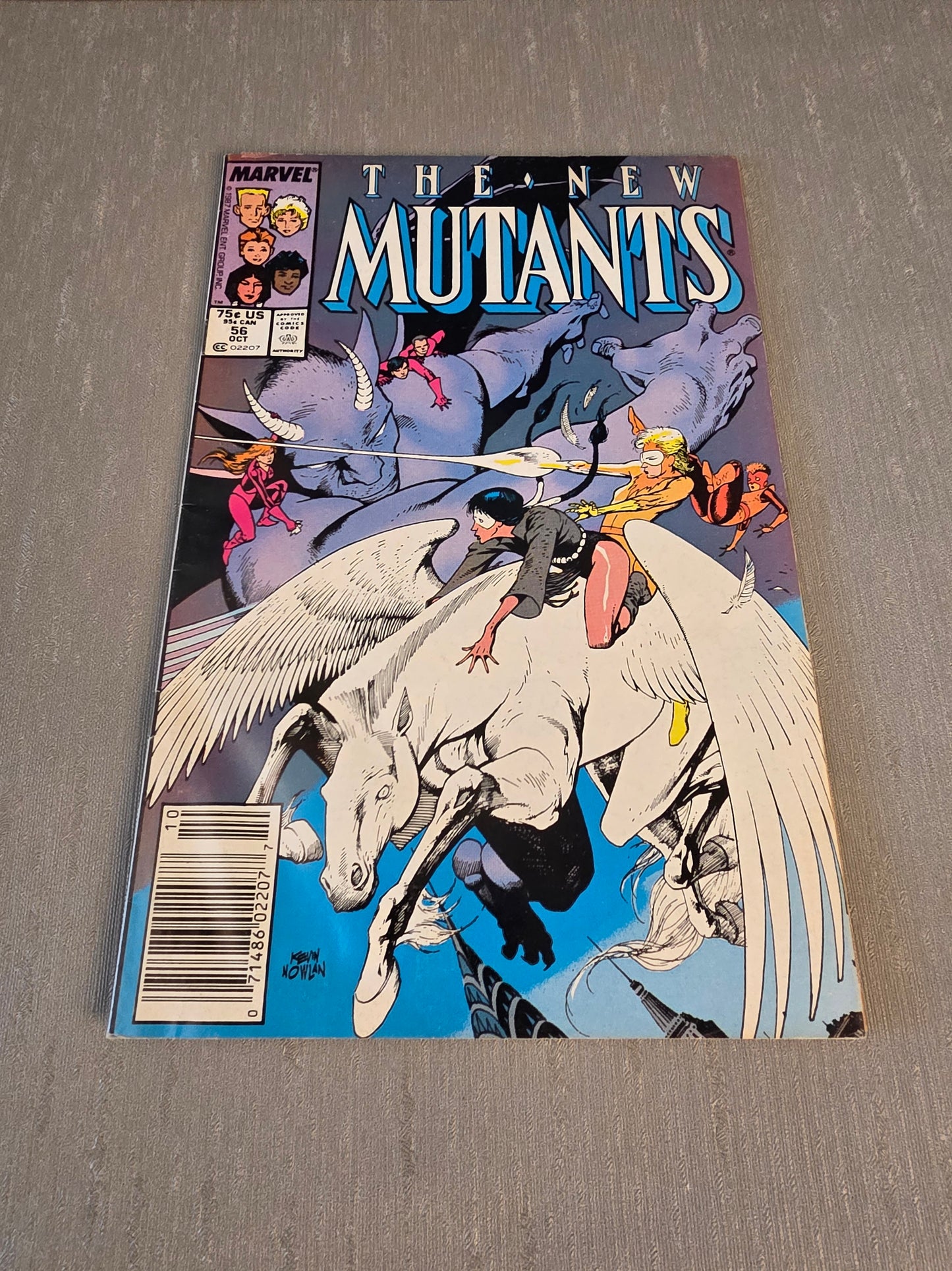 Marvel The New Mutants #56 Oct 1987