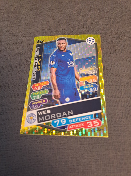 Topps Match Attax Wes Morgan