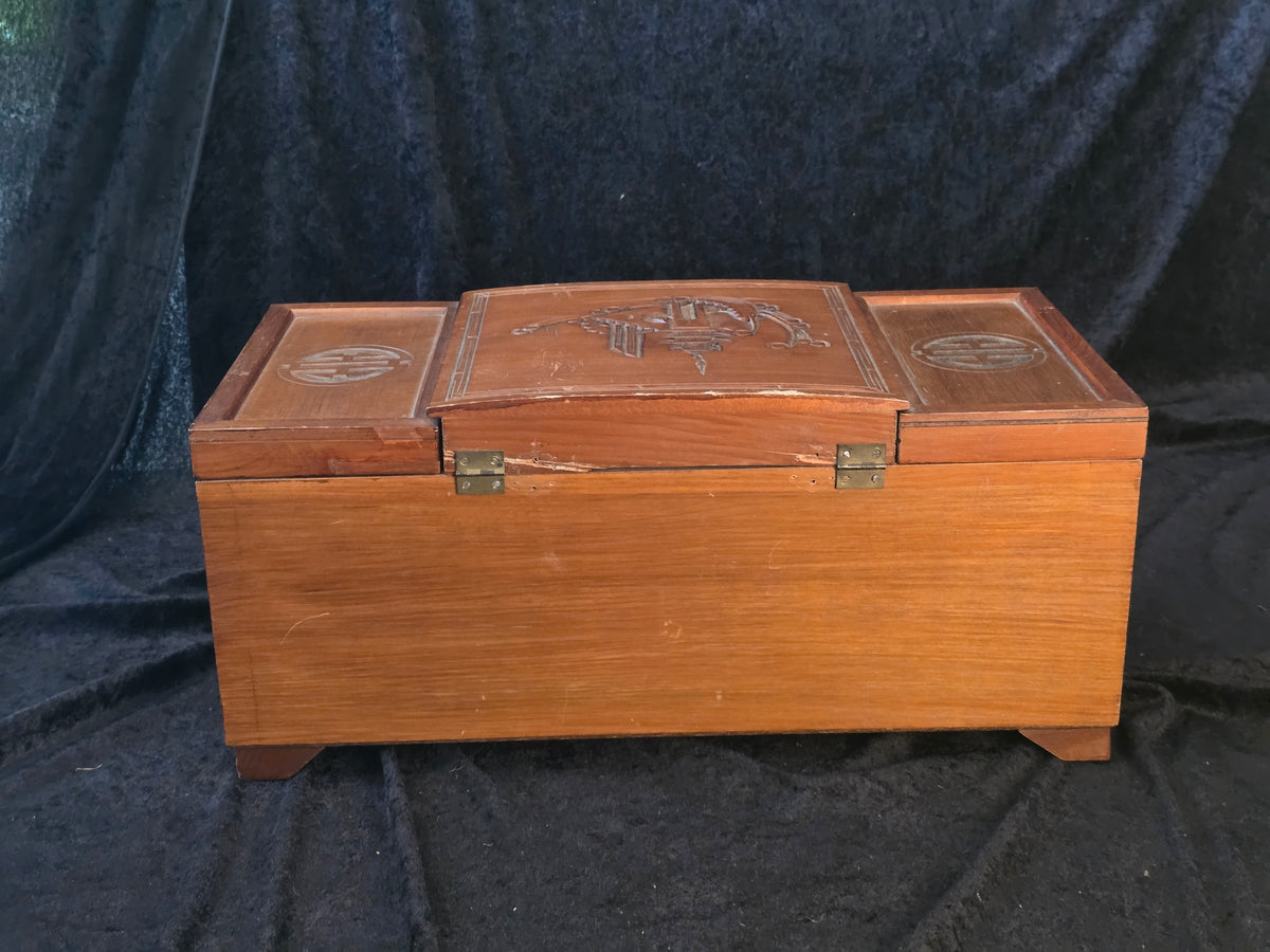 Chinese Vintage Large Jewelry Box