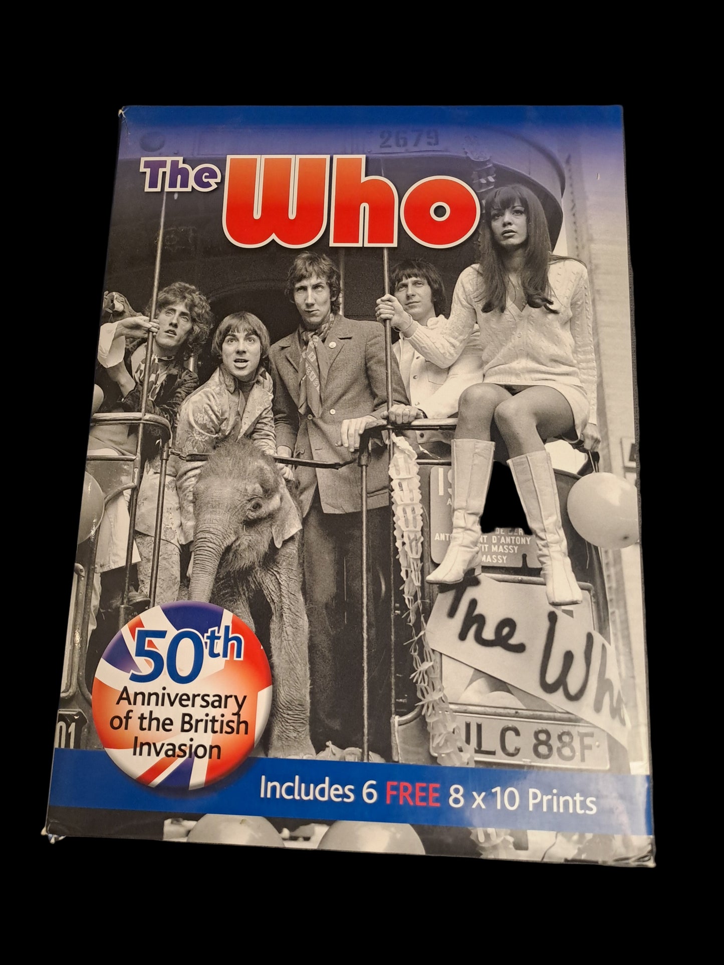 The Who 50th Anniversary of the British Invasion Paper Back Book
