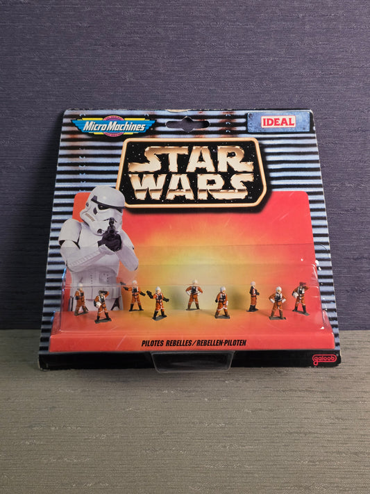 Star Wars Micro Machines Rebel Pilots