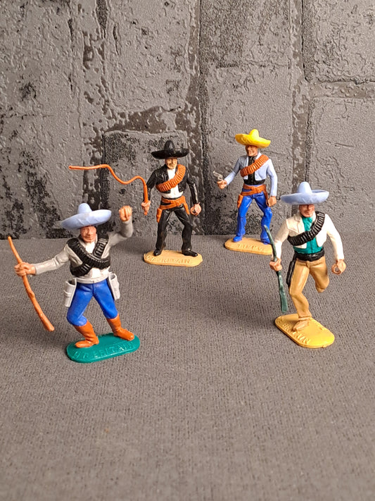 Timpo Toys Mexicans / Timpo Toys Mexicanere