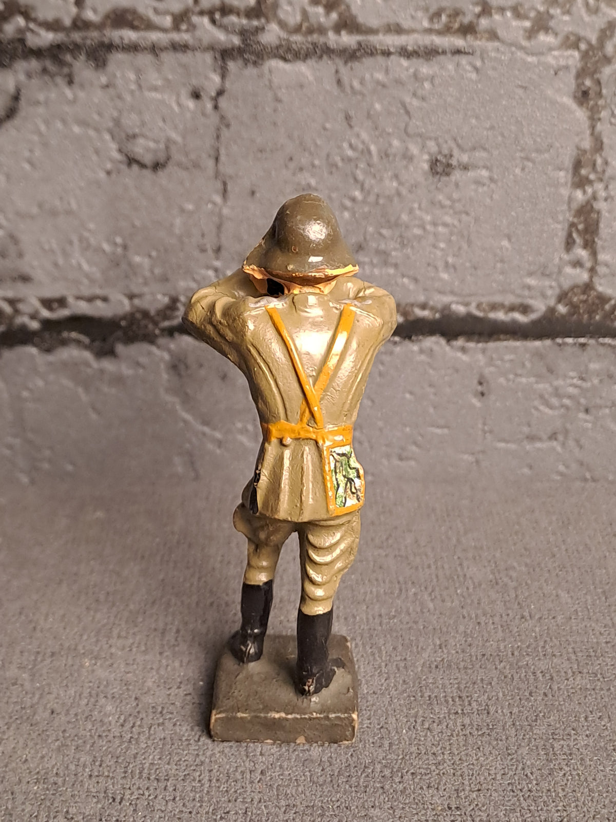 Lineol Rare Danish Officer with Binoculars