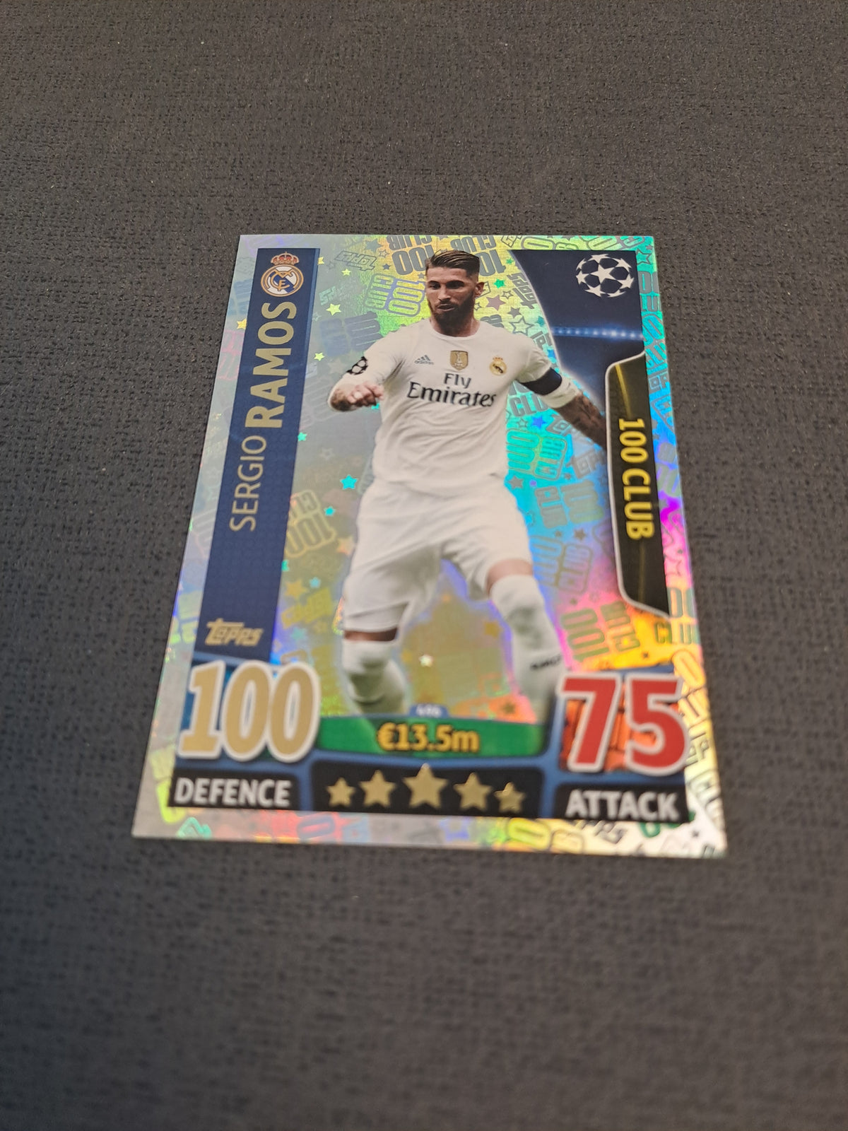 Topps Match Attax Sergio Ramos