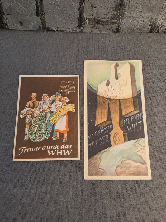 WW2 WHW Door Posters / WW2 WHW Dørmærkater