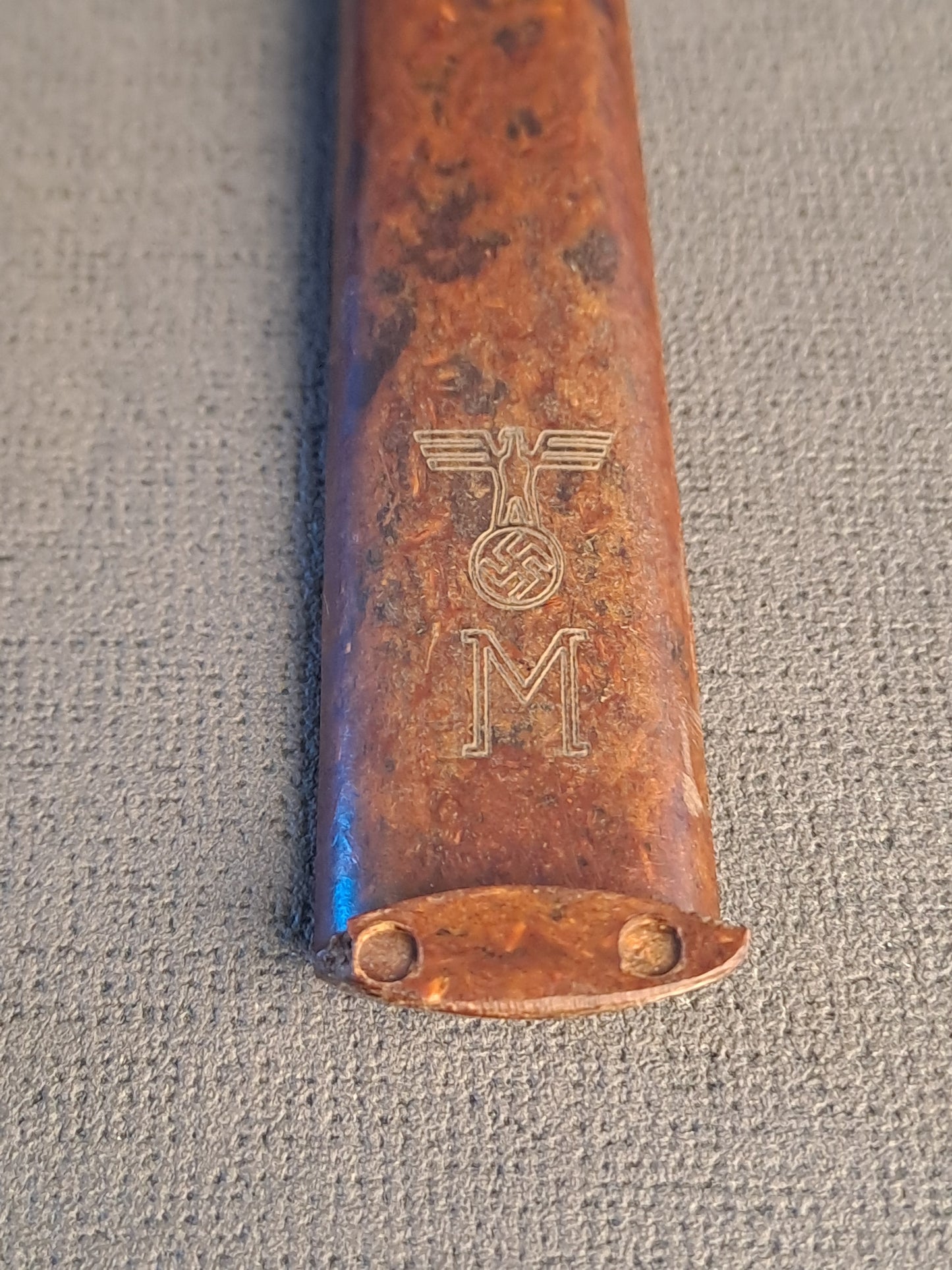 WW2 Kriegsmarinen Bacelite Salad Cutlery / WW2 Krigsmarinen Bakelit Salatbestik