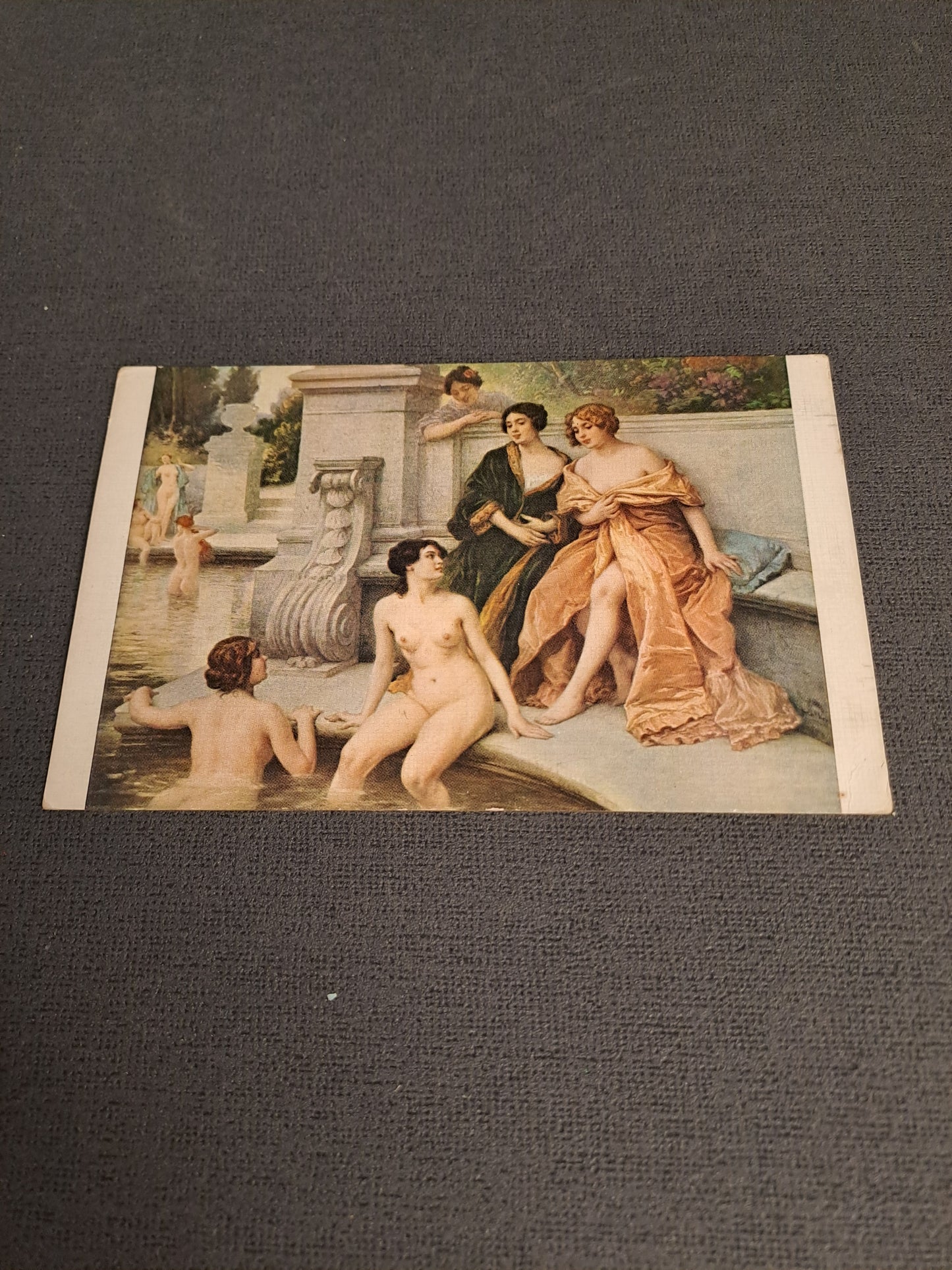 Antique French Postcard 1910-1920 / Antik Fransk Postkort 1910-1920