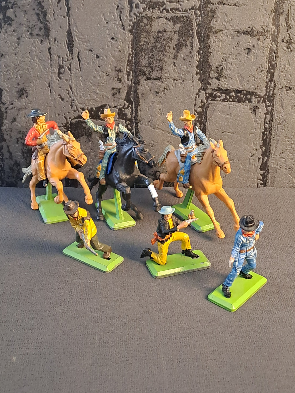 Britains Deetail Cowboys on Horses and More