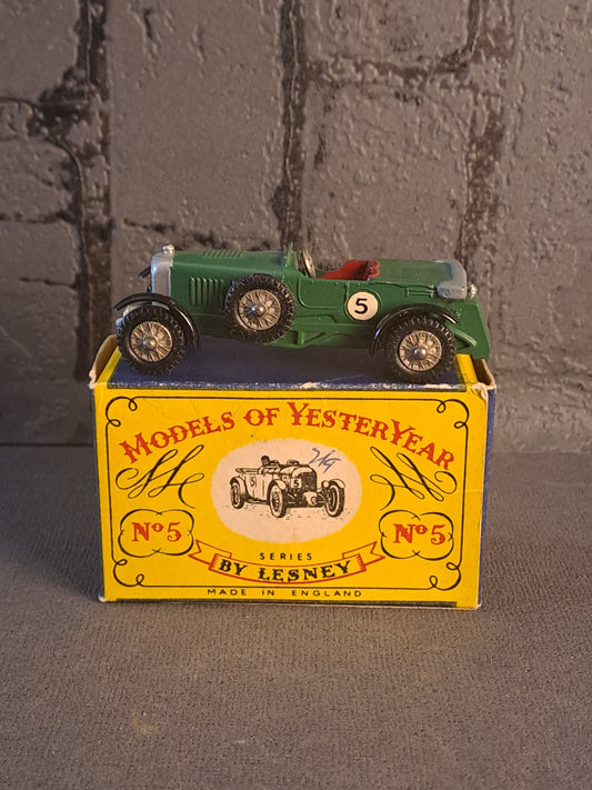 Lesney Models of Yesteryear Bentley 1929