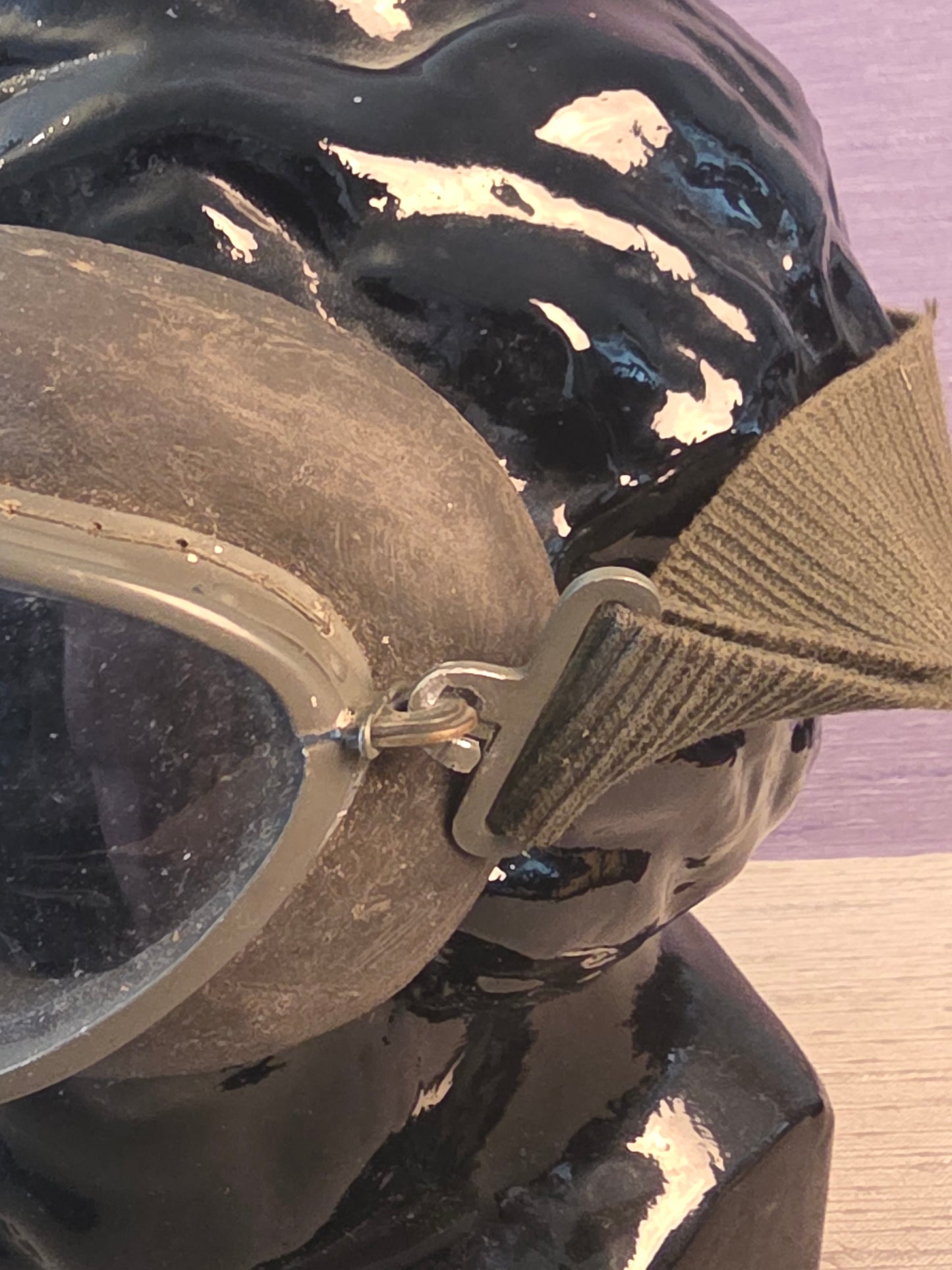 WW2 Auer Windschutzbrille Model 295 Complete