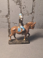 Lineol The Danish King Christian 10. on Horse / Lineol Chr. X på Hest