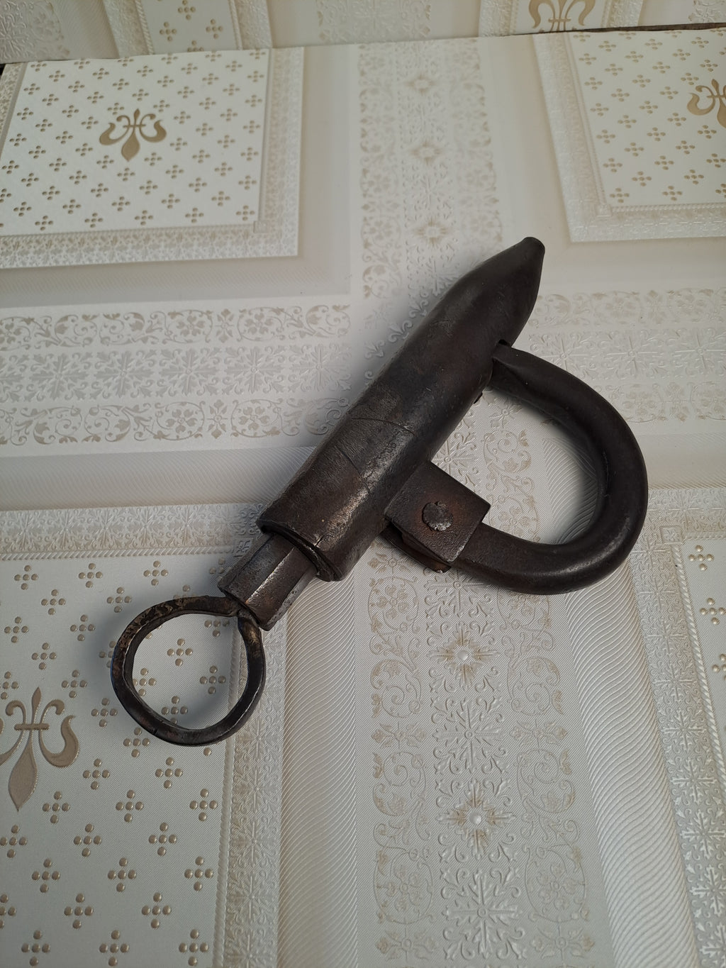 Antique Cast Lock 1870-1890 / Antique Padlock 1870-1880