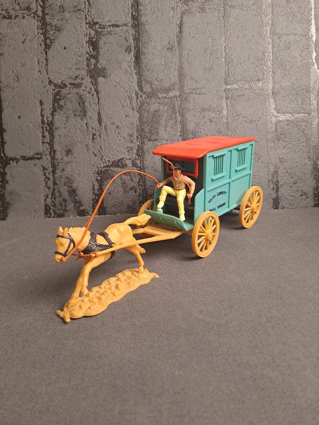 Timpo Toys Clay County Jail Wagon