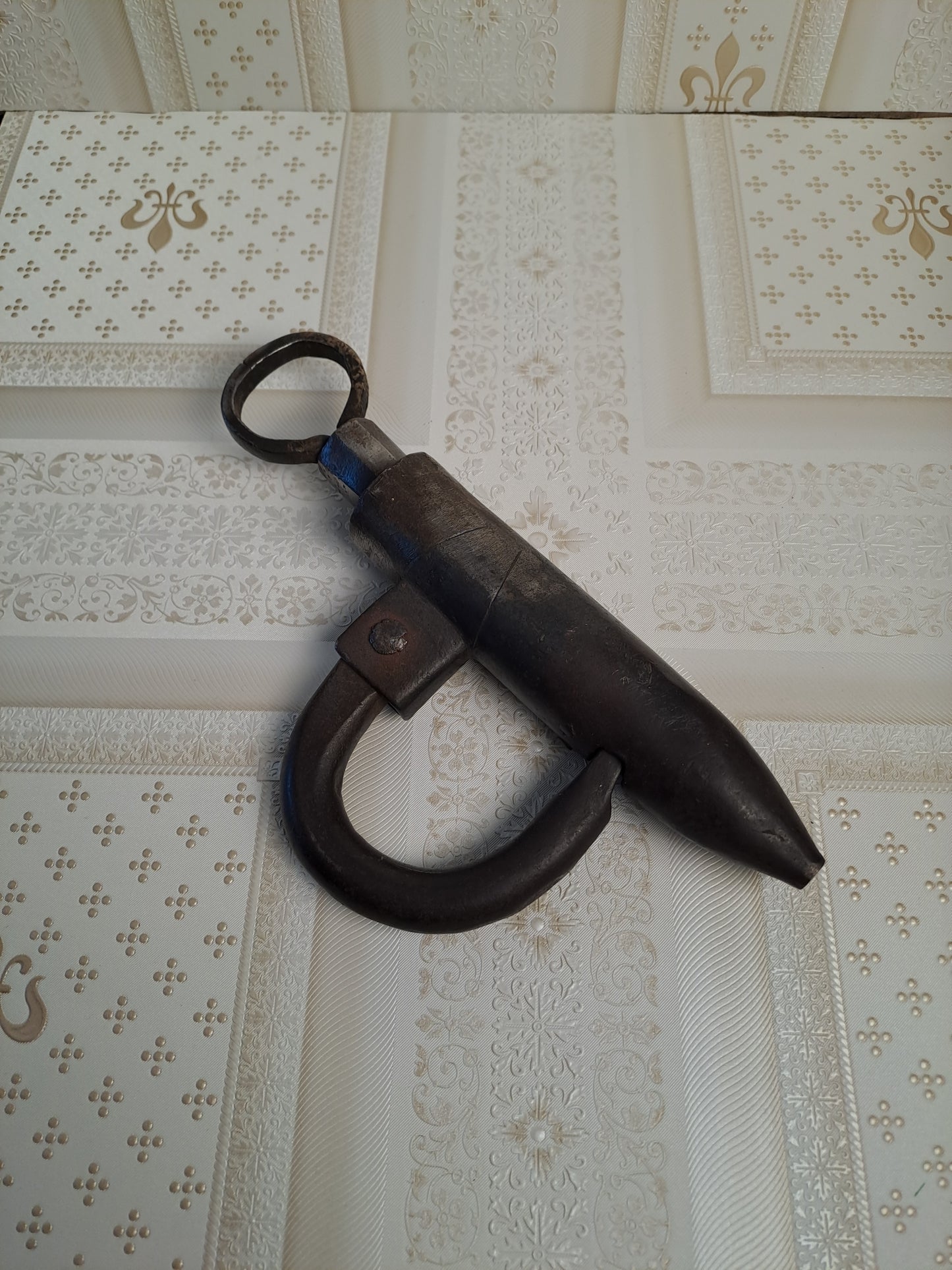 Antique Cast Lock 1870-1890 / Antik Hængelås 1870-1880