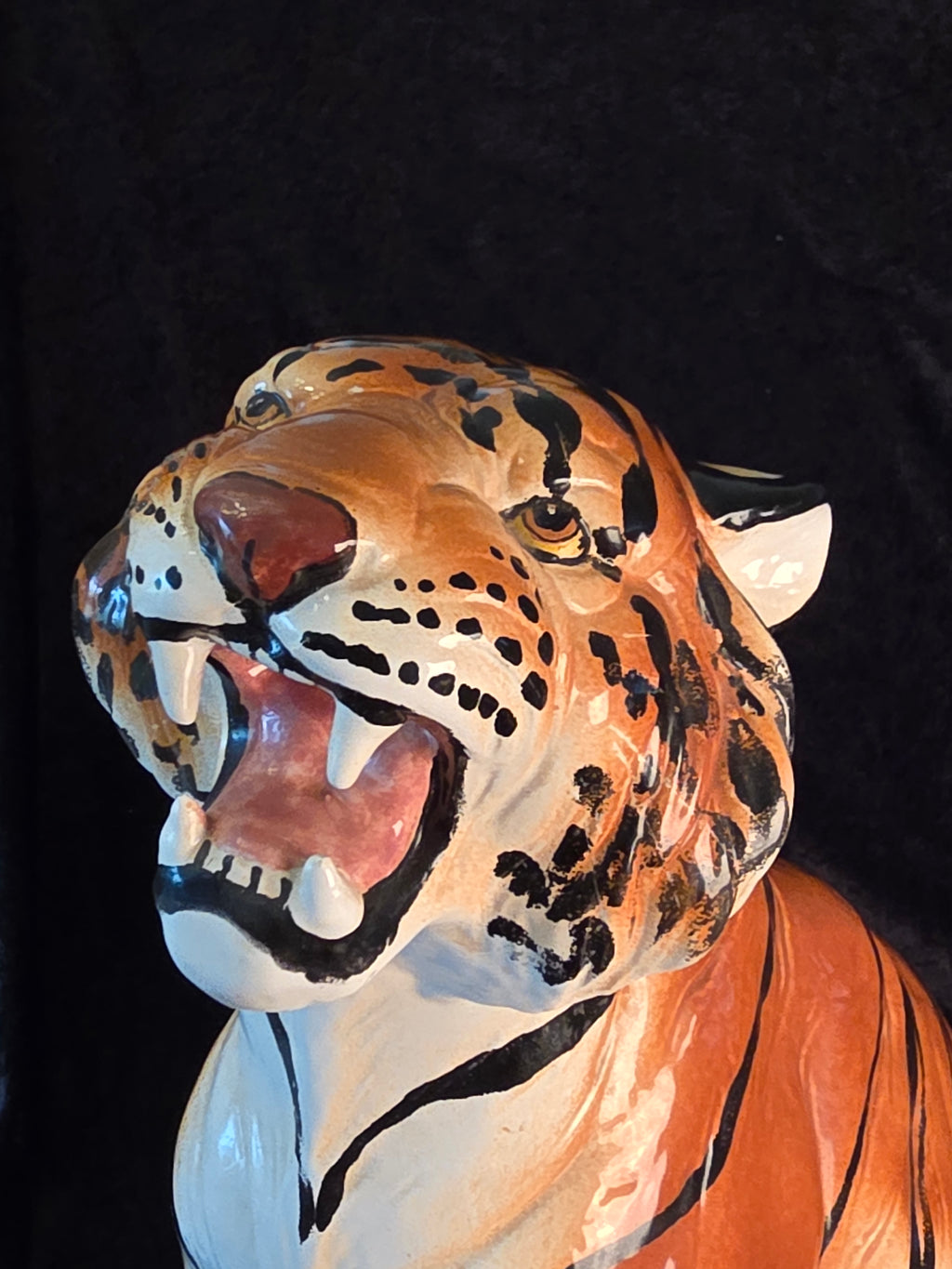 Vintage Large Tiger Figurine