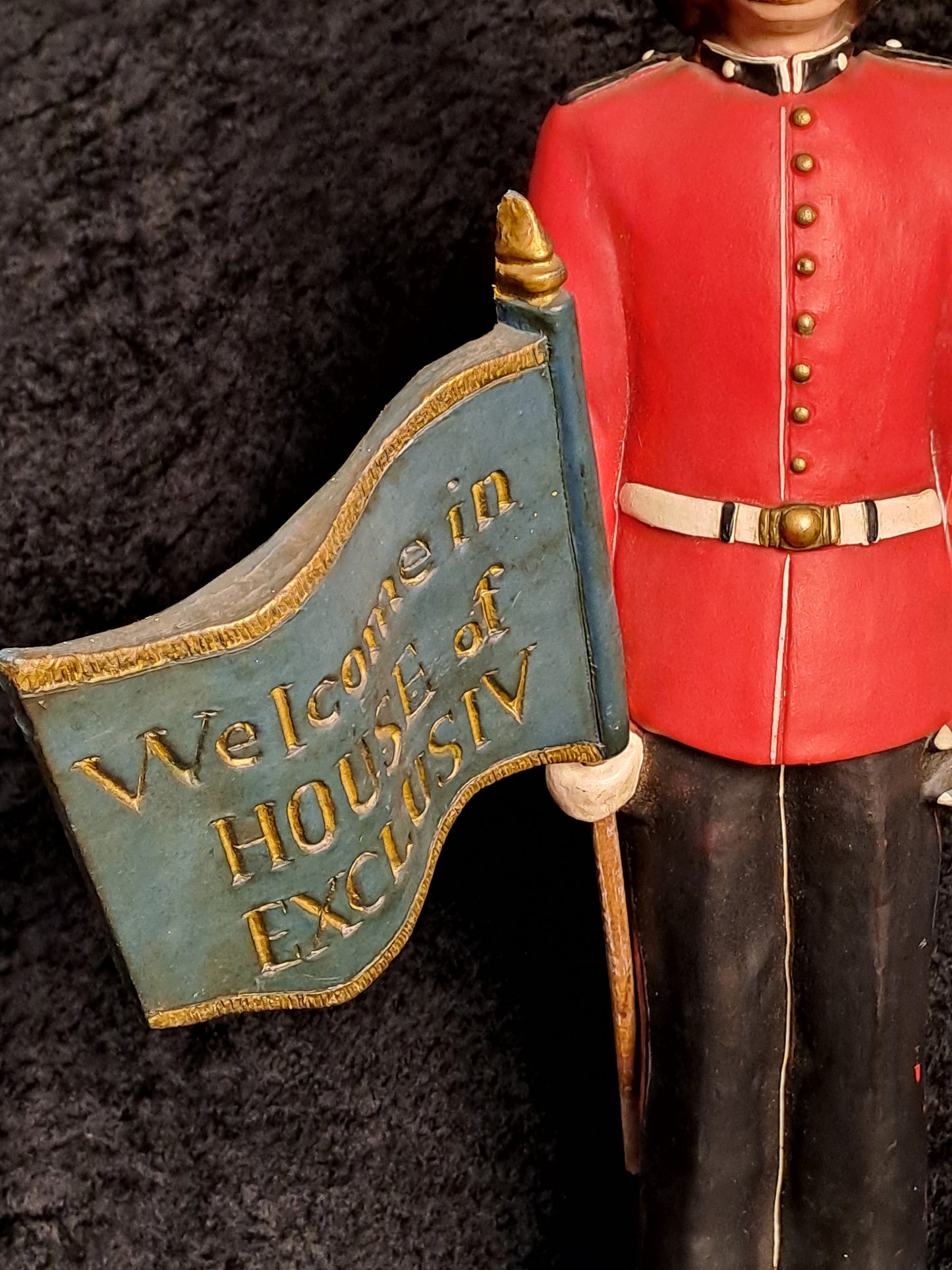 Advertising Figure Exclusiv Pipe Tobaccos 1970's / Reklamefigur Exclusiv Pibetobak