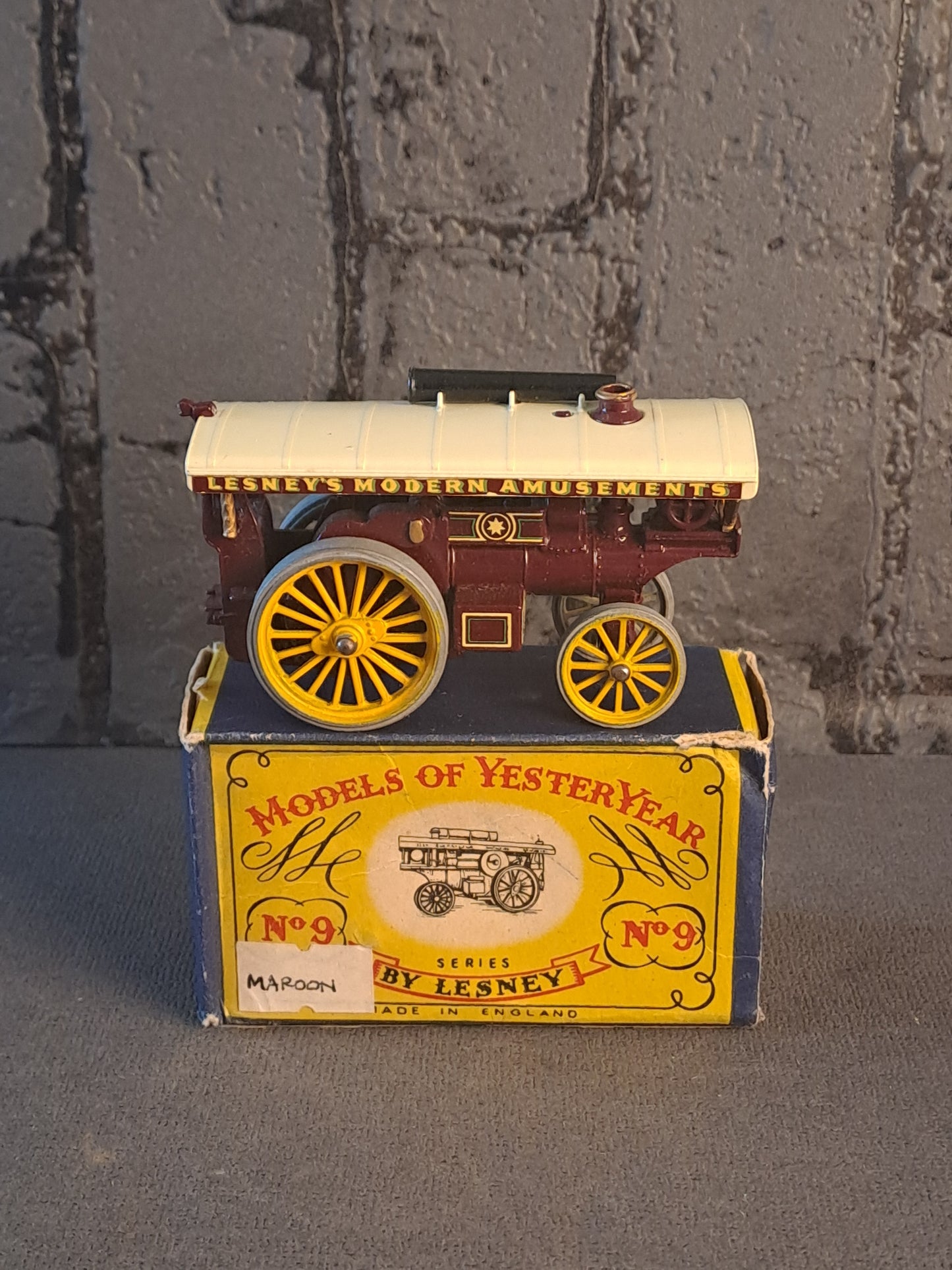 Lesney Models of Yesteryear The Fowler Big Lion Showman Engine