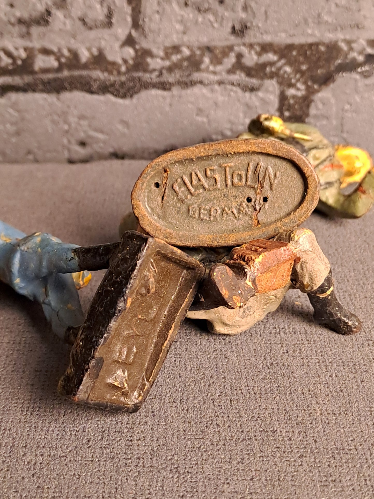 Elastolin and Leyla German Soldiers 1930's / Elastolin og Leyla Tyske Soldater 1930erne