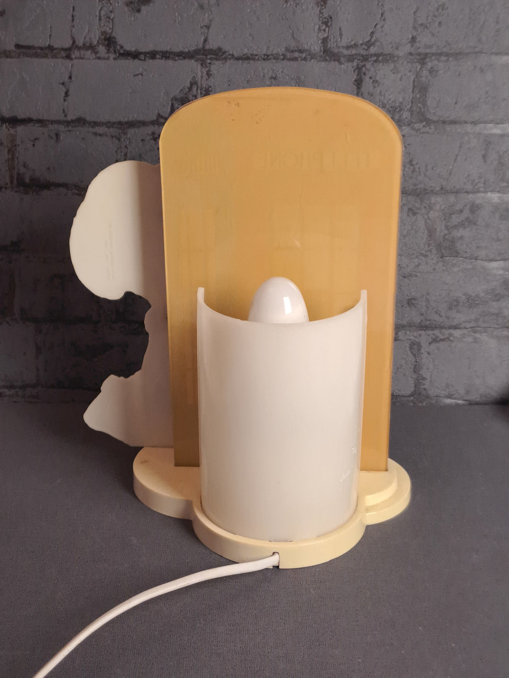 Vintage Snoopy Lamp 1980's / Vintage Nuser Lampe 1980'erne
