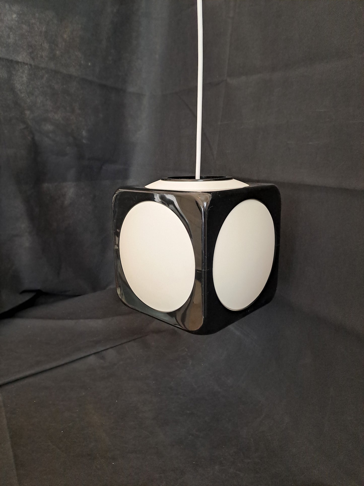 Space Age Poker Dice Lamp Designed by Lars Schiøler 1970's