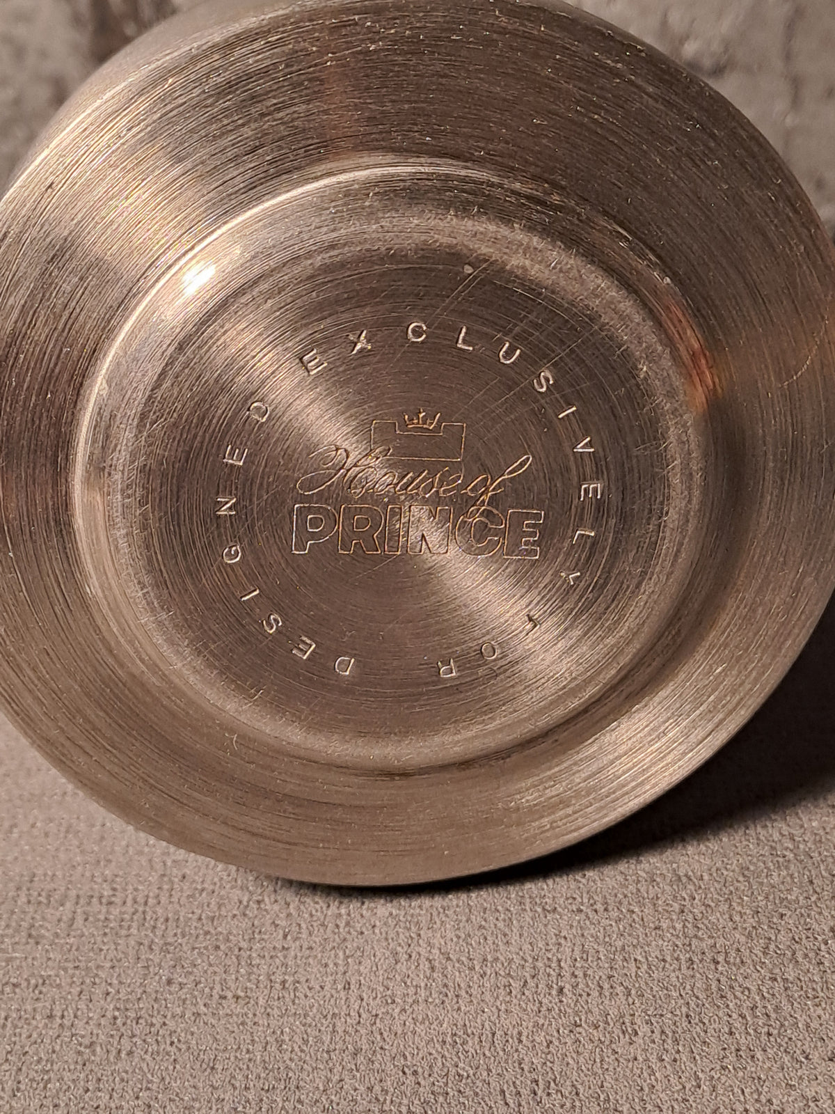 House of Prince Vintage Advertising Ashtray Denmark 1990's / House of Prince Vintage Reklame Askebæger Danmark 1990'erne